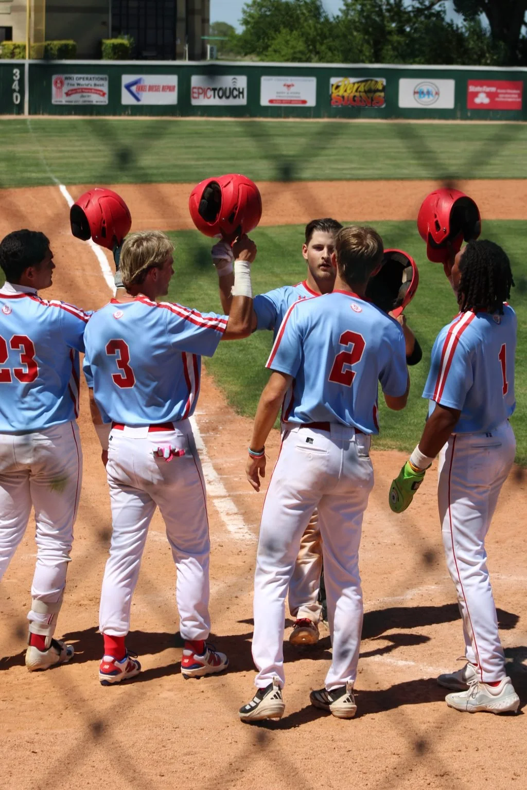 Bee Jays Run Rule Angels