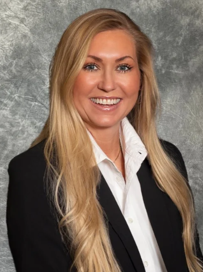 Professional headshot of Christina Lewis, Chief Financial Officer of WoundCentrics.