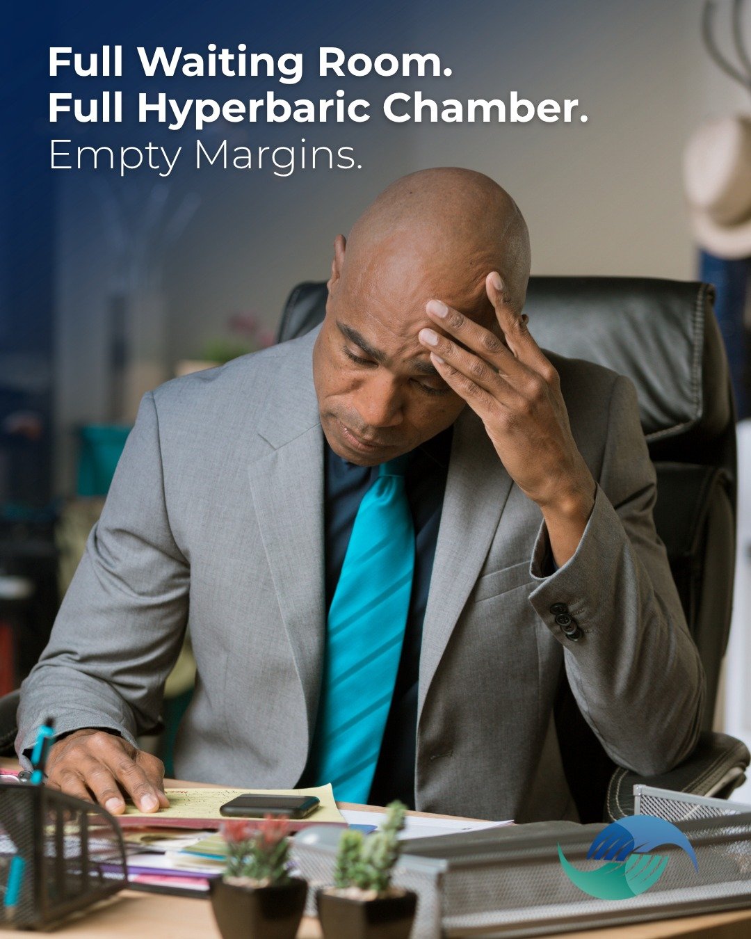 Your outpatient wound care and hyperbaric center is busier than ever. Packed schedule. Chamber running back-to-back dives. Patient counts climbing. 

Looks like a win, right? Not necessarily. 

Payers are increasing scrutiny on hyperbaric oxygen ther