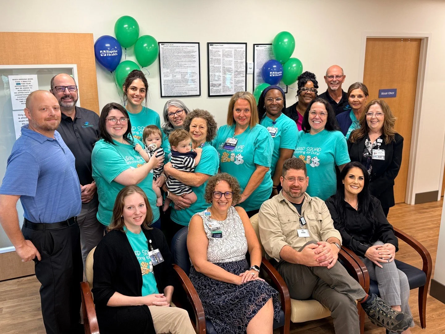Our wound care and corporate teams gathered to celebrate the new home of Baptist Health Wound and Hyperbaric Center&ndash;North Little Rock. The open house brought together the people whose collaboration and dedication support the care we provide eve