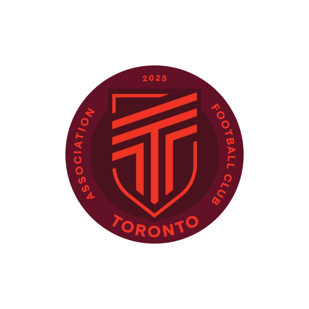 Logo of the Toronto Football Club, featuring a stylized shield with the letters TFC and the words "Toronto Football Club" around the circle, with the year 2025 at the top.