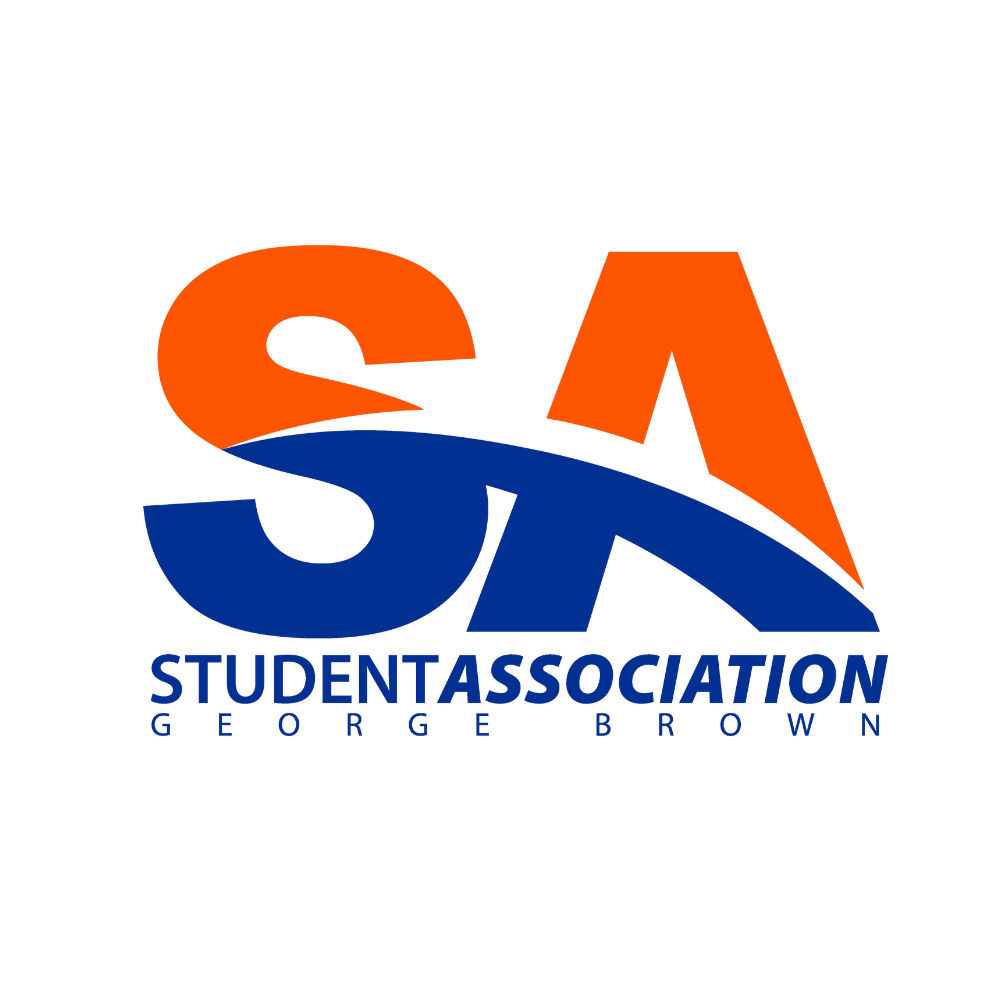 Logo for the Georgia College Student Association, featuring stylized letters 'S,' 'A,' and 'G,' with the words 'Student Association Georgia College' underneath.