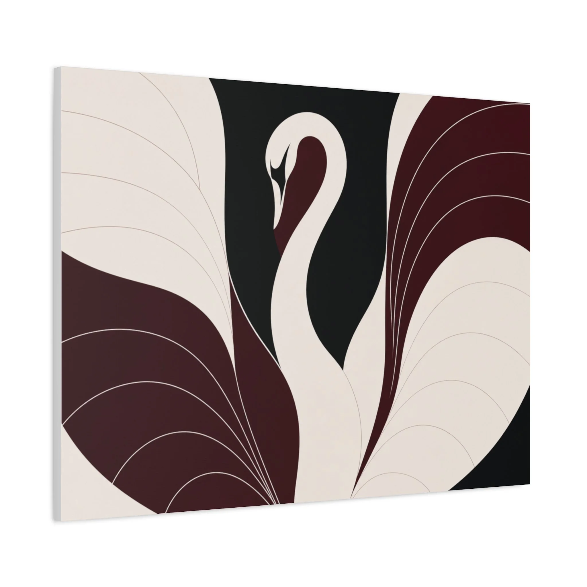 Cygnus canvas print side profile