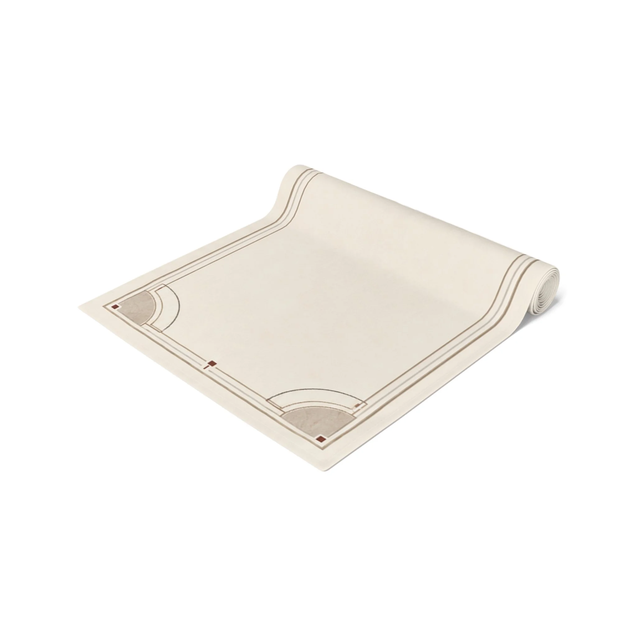 Ember Frame Cloth Table Runner in 16 by 90 inch length option