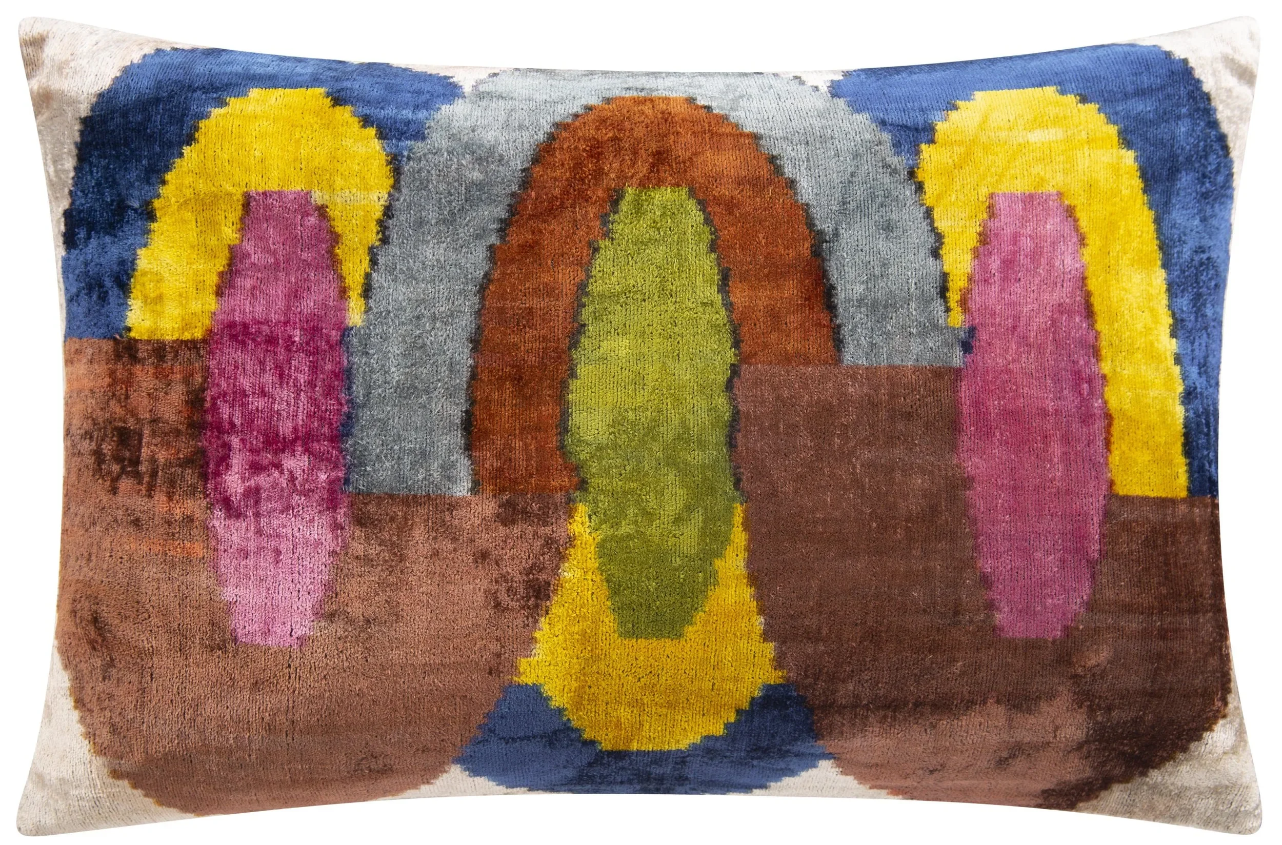 colorful-abstract-pattern-rectangular-pillow
