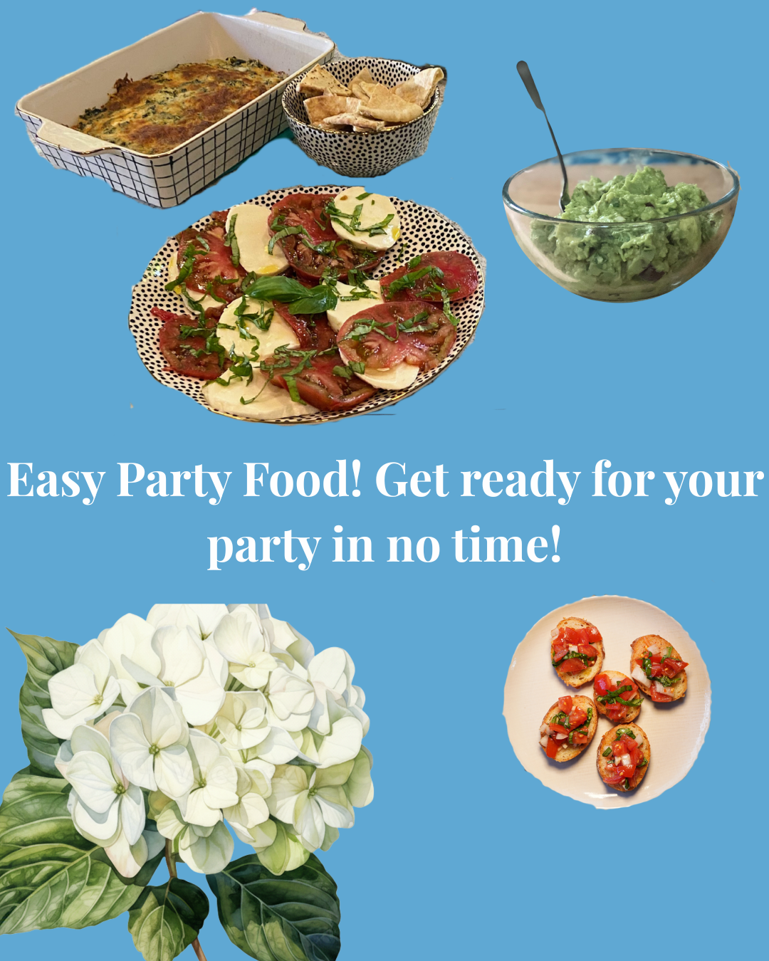 Easy Party Food! Get ready for your party in no time!