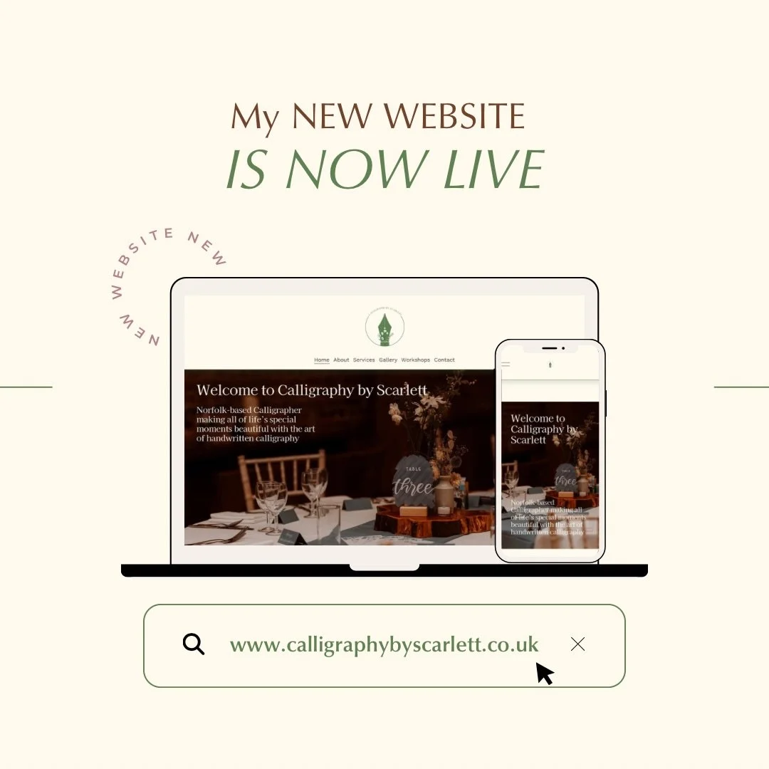 ✨ My new website is now LIVE ✨📱💻🖥️

Very excited to share what I&rsquo;ve been working on behind the scenes&hellip;

It&rsquo;s a place where you can see exactly which services I offer and learn all about the process of working with me, whether yo