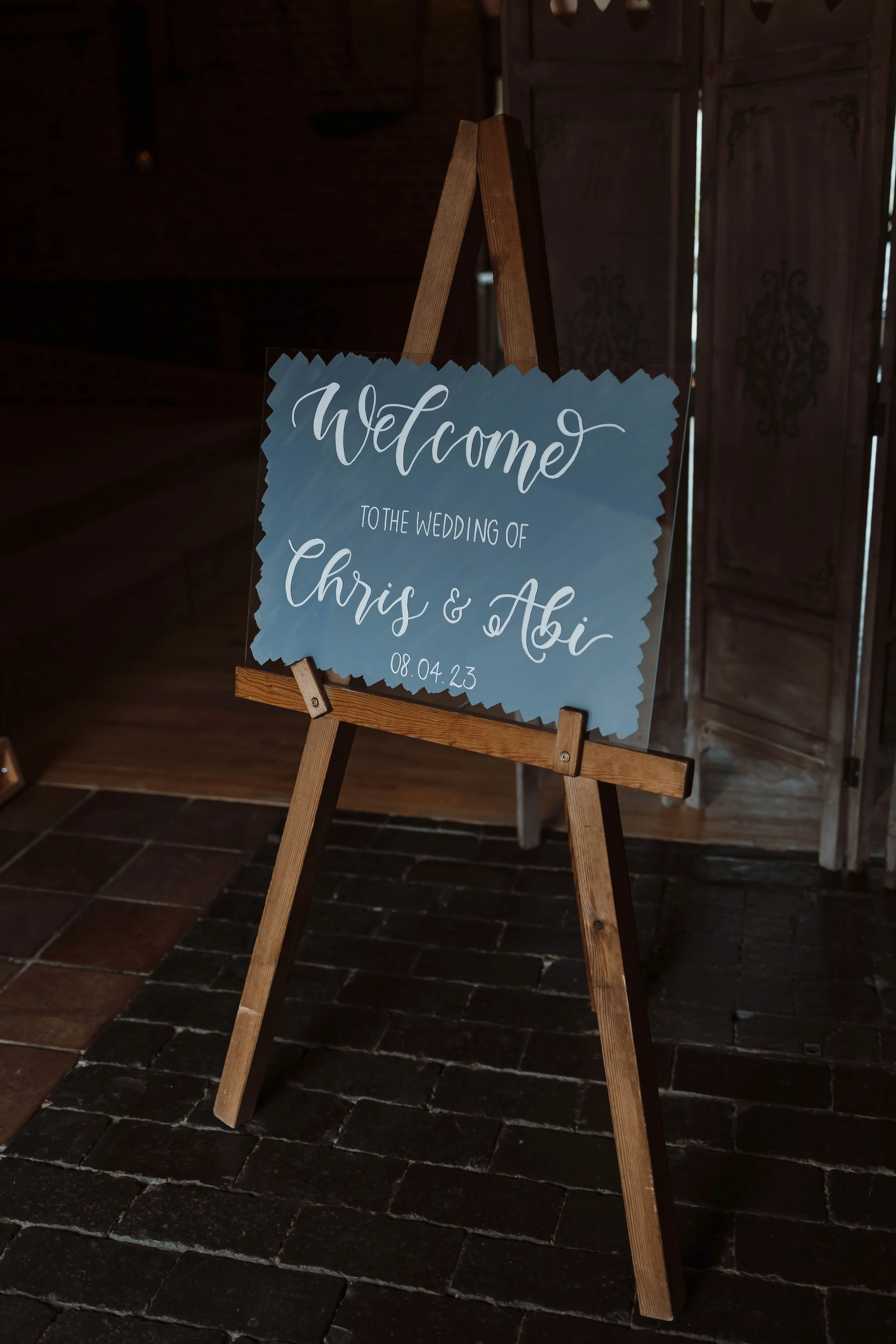 Wedding Welcome sign