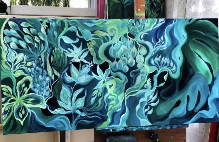 Abstract Artwork by the Gypsy Gardener