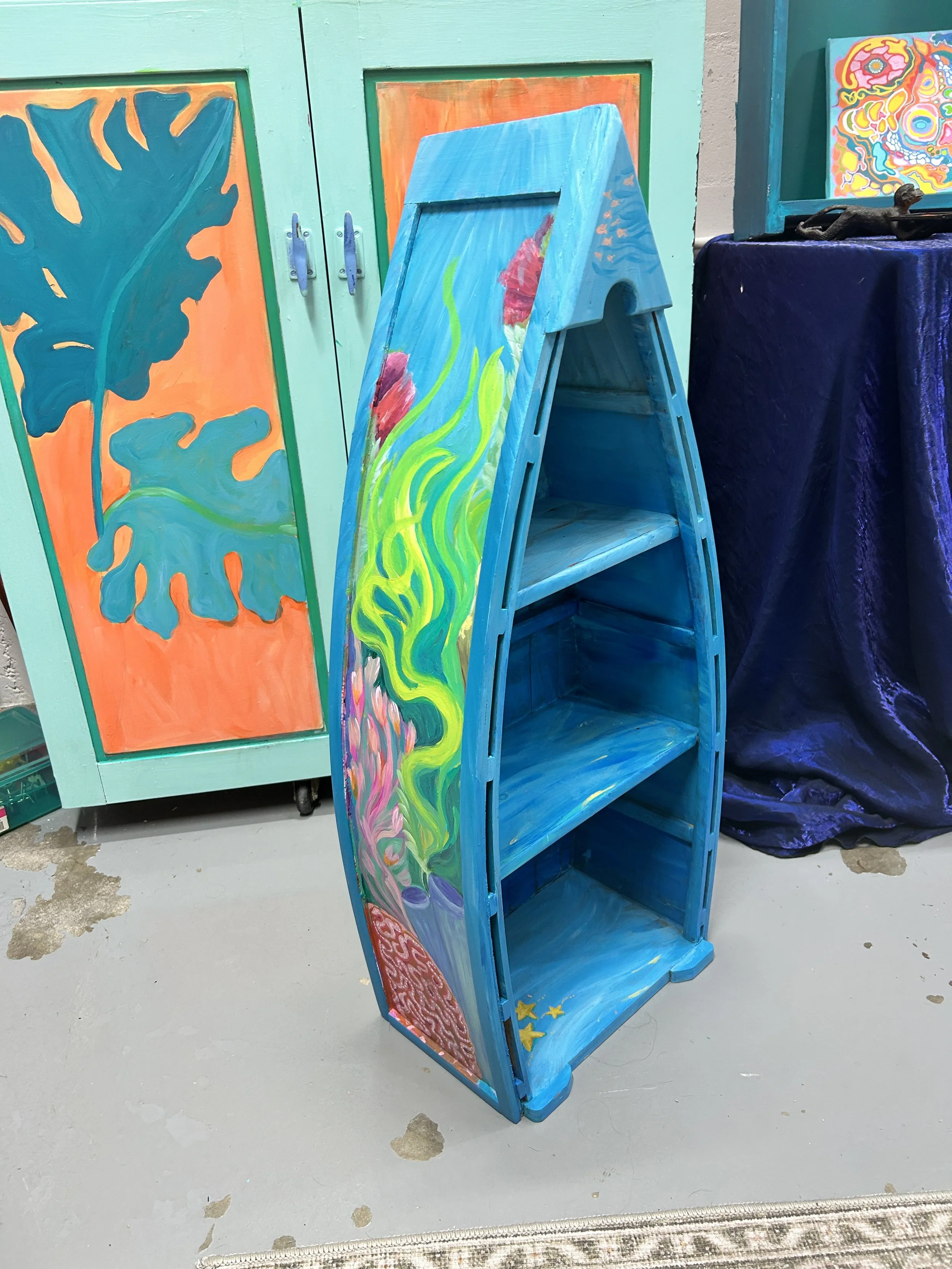 Boat Shelf Refurbished