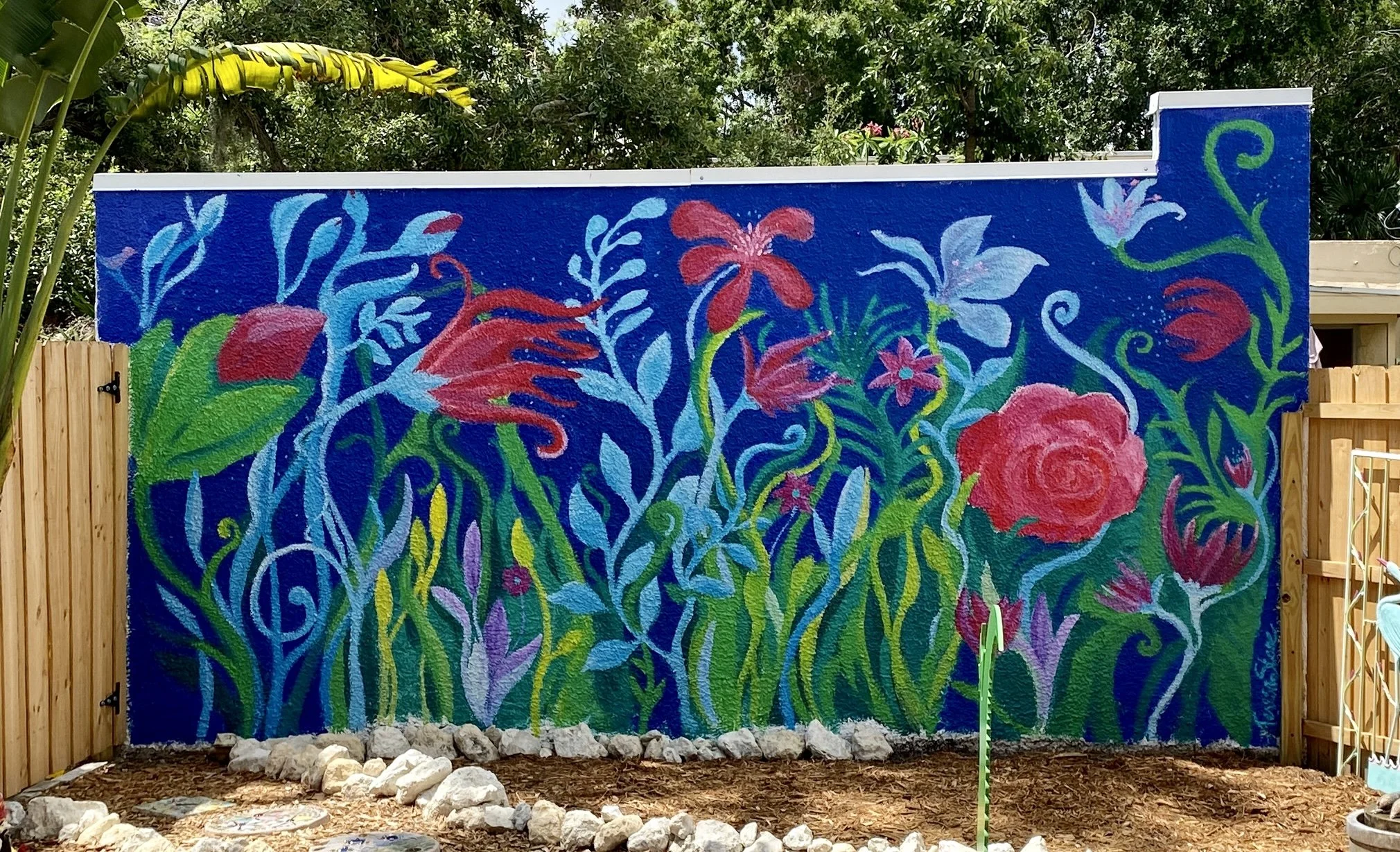 Outside Mural Wall Art