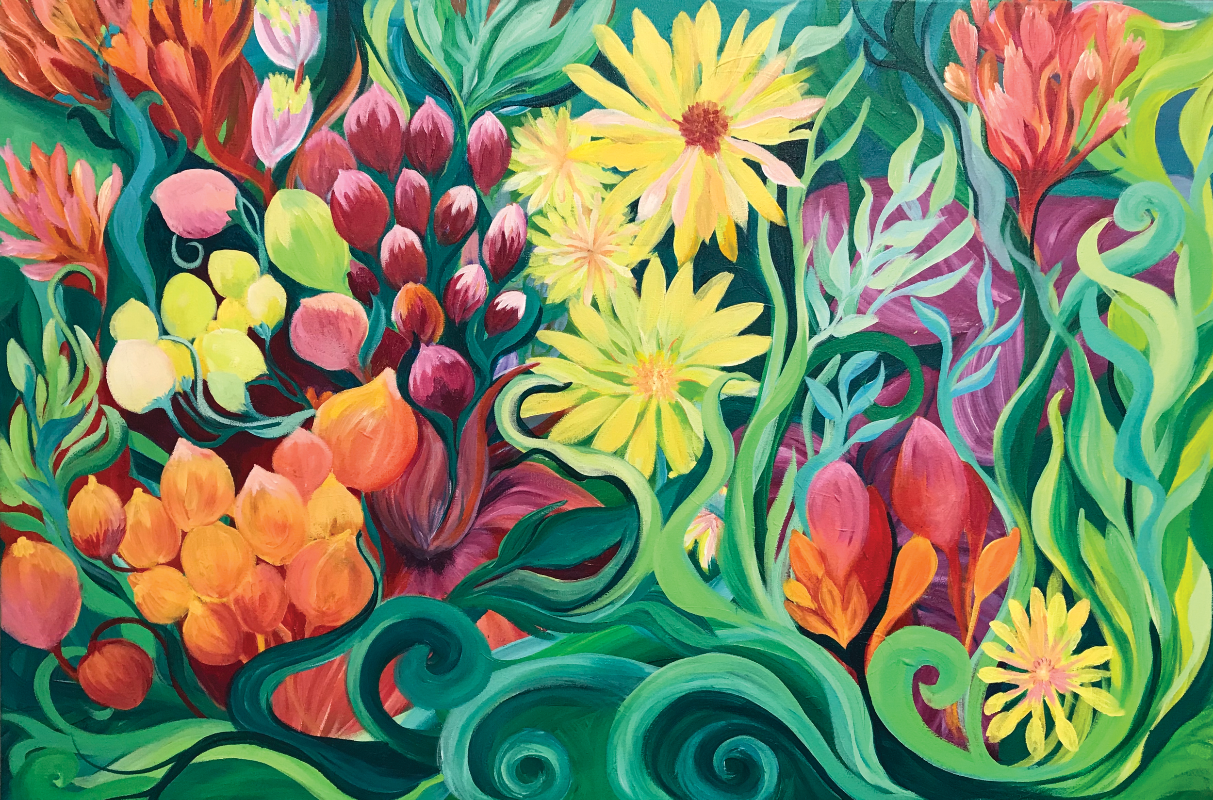 Gypsy Gardener Artwork Sunshine Daydream