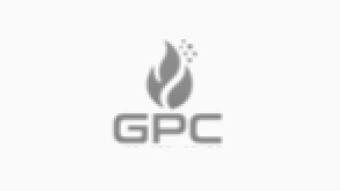 GPC logo with a stylized flame icon above the letters GPC.