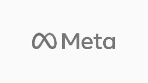 Meta logo with infinity symbol and the word 'Meta'