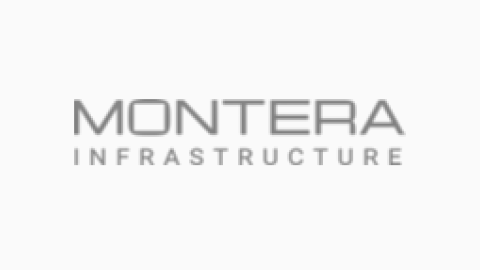Montera Infrastructure logo in gray text.
