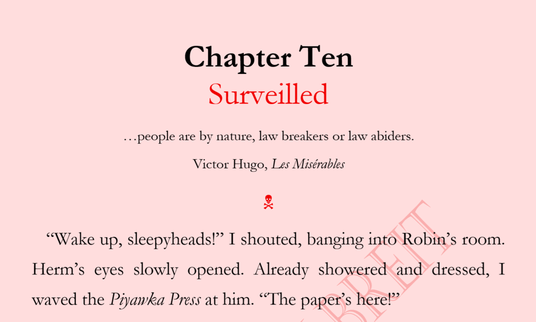 UNDERTAKEN CHAPTER 10: SURVEILLED 
