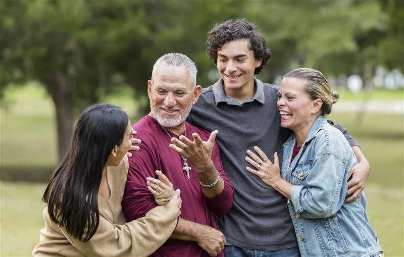 Group of people together