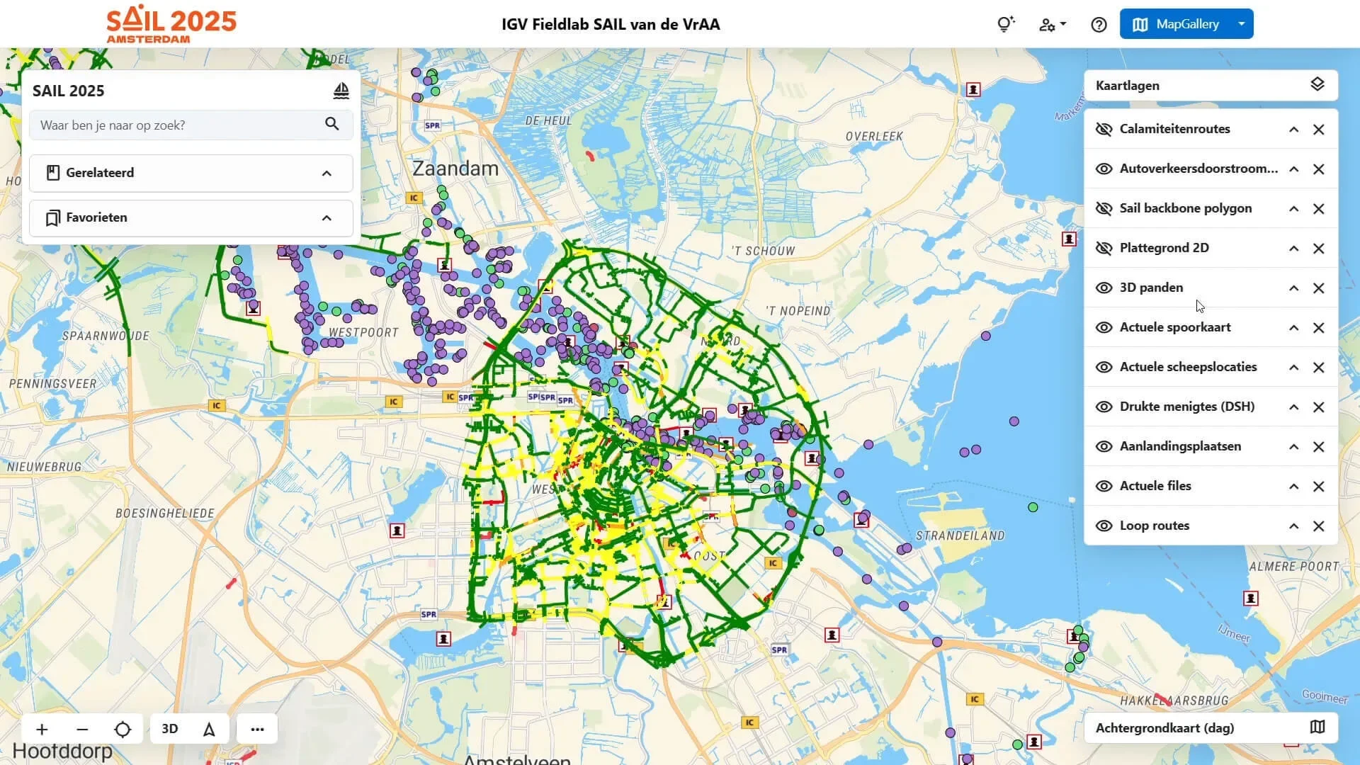 Digital Twin van IGV Fieldlab SAIL 2025