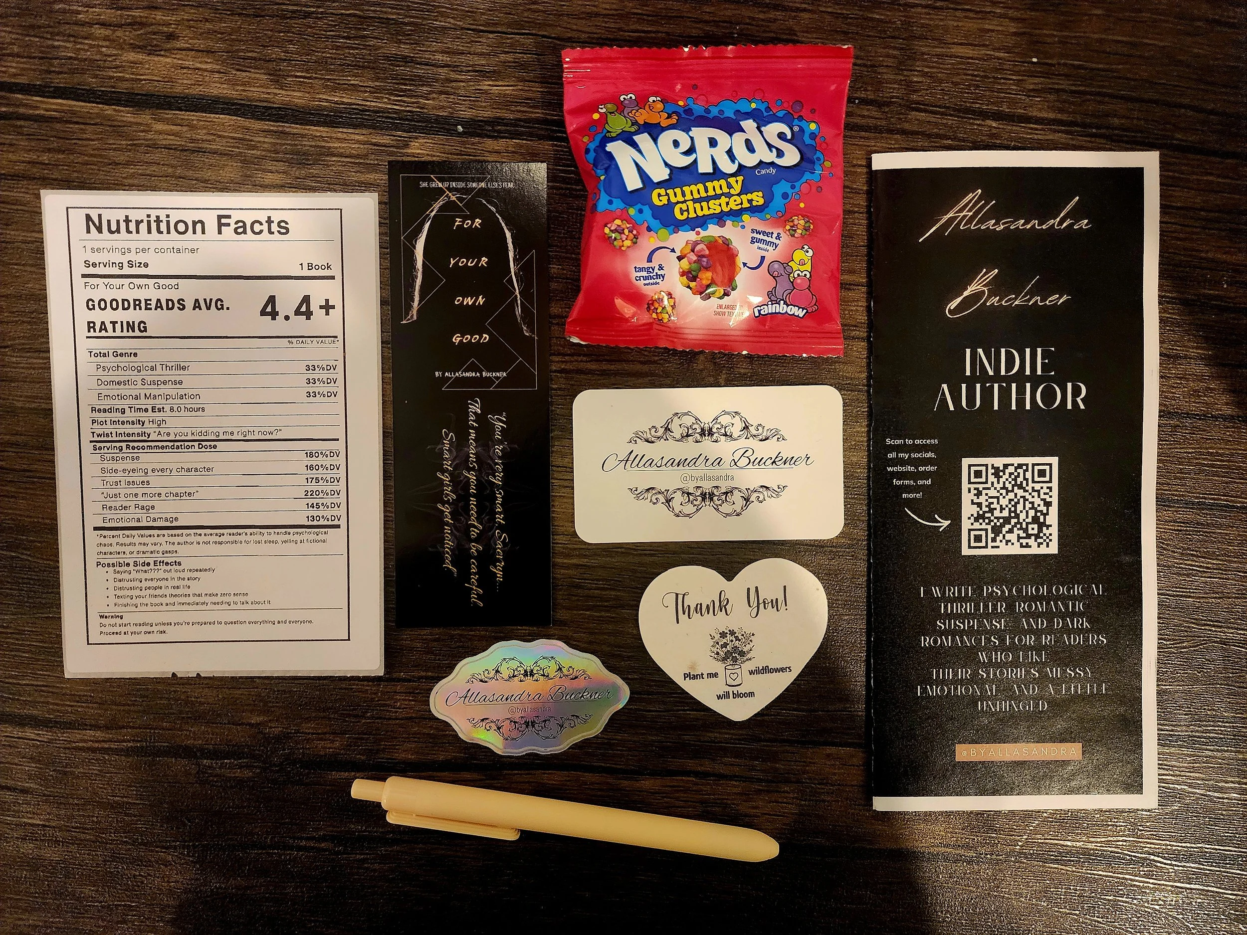 Author Marketing Bag