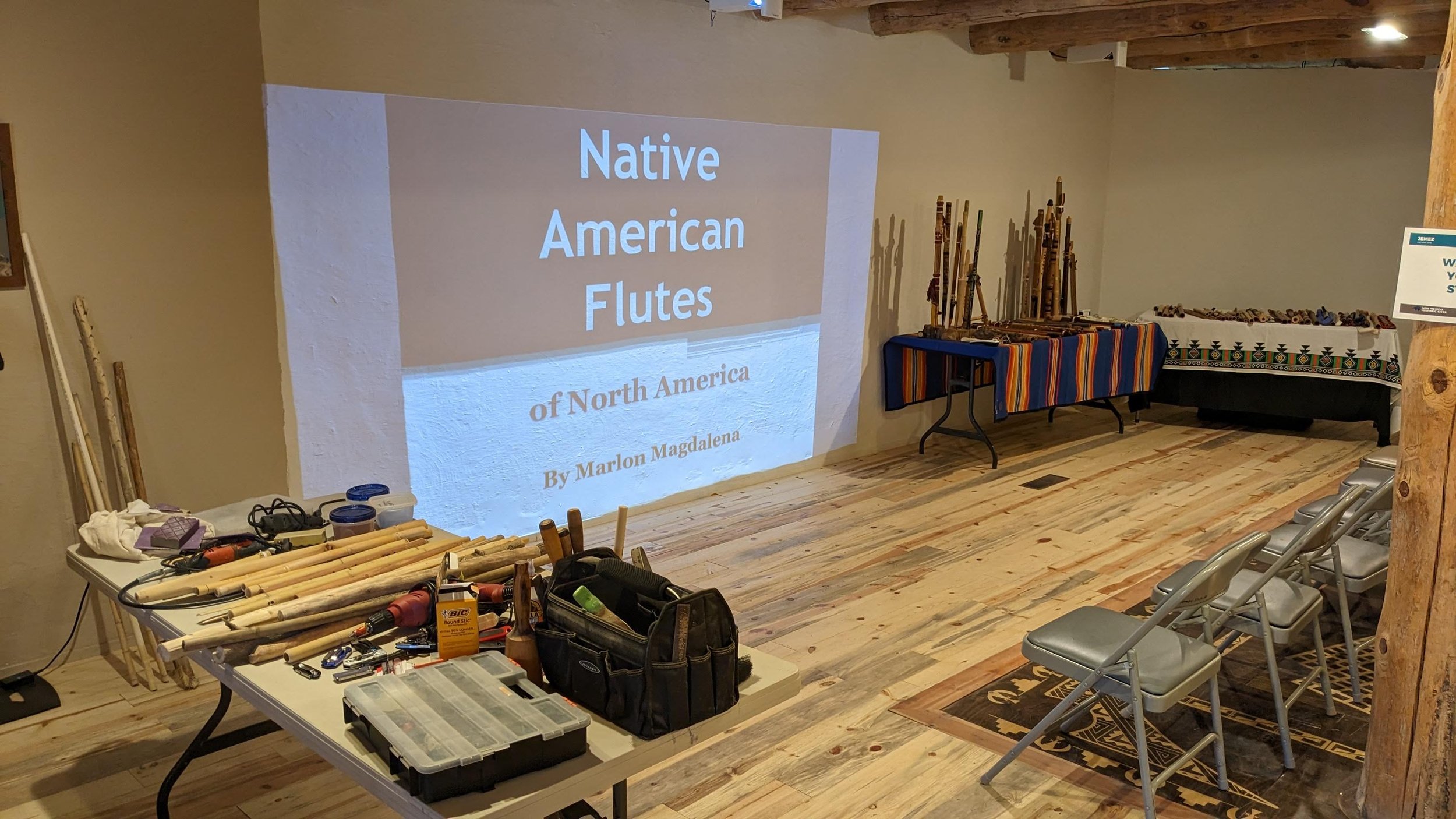 Flute presentation and workshop.