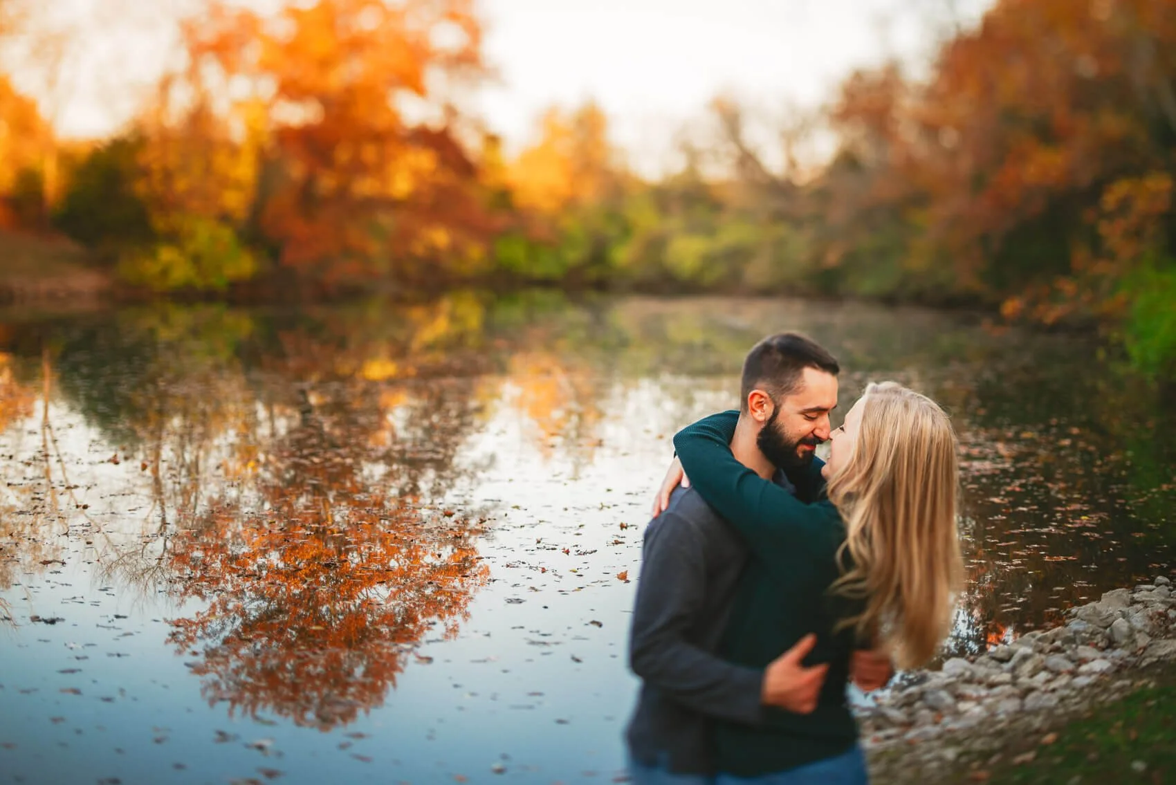  Some of my favorite images from this Highland, Illinois engagement session at Silver Lake Park. 