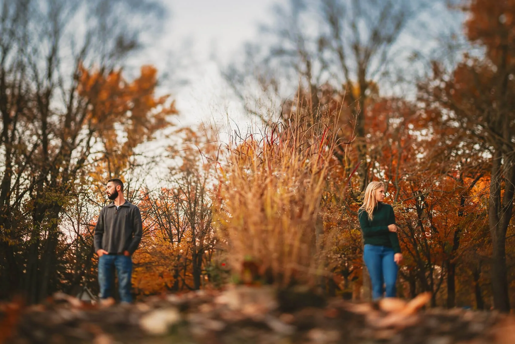  Some of my favorite images from this Highland, Illinois engagement session at Silver Lake Park. 
