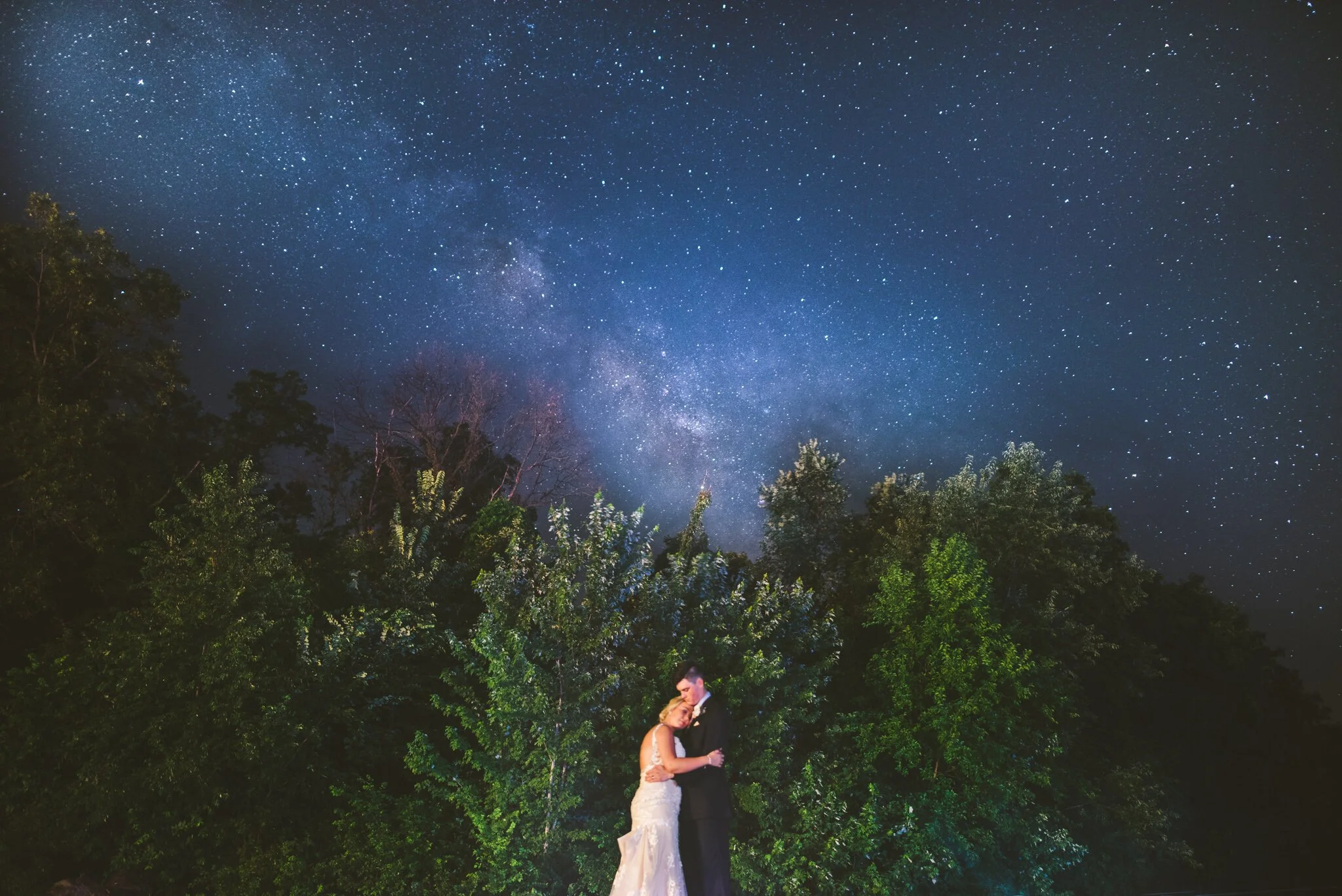 Why Every Couple Should Ask Their Wedding Photographer To Take Night Portraits