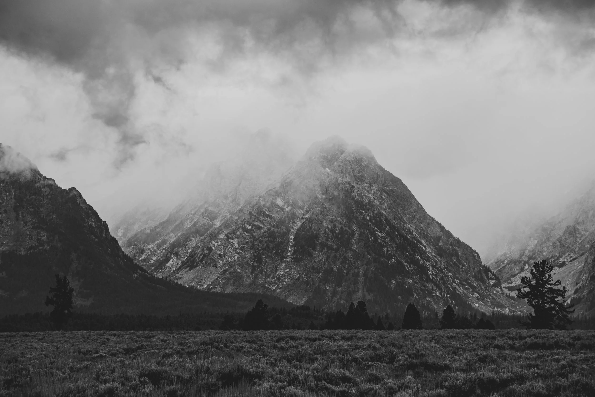 Cloudy Mountain Pass