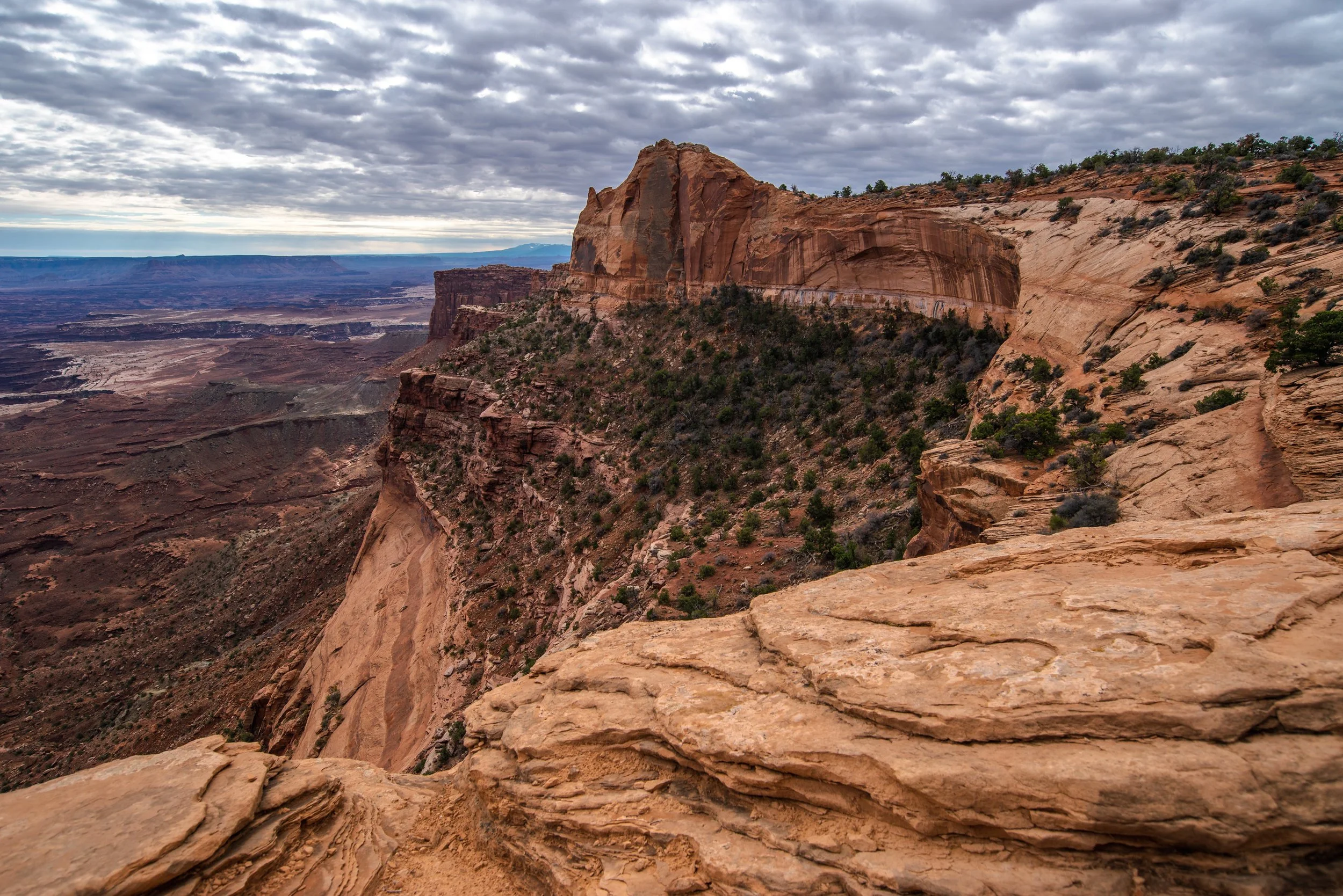 To The Right Of Mesa Arch
