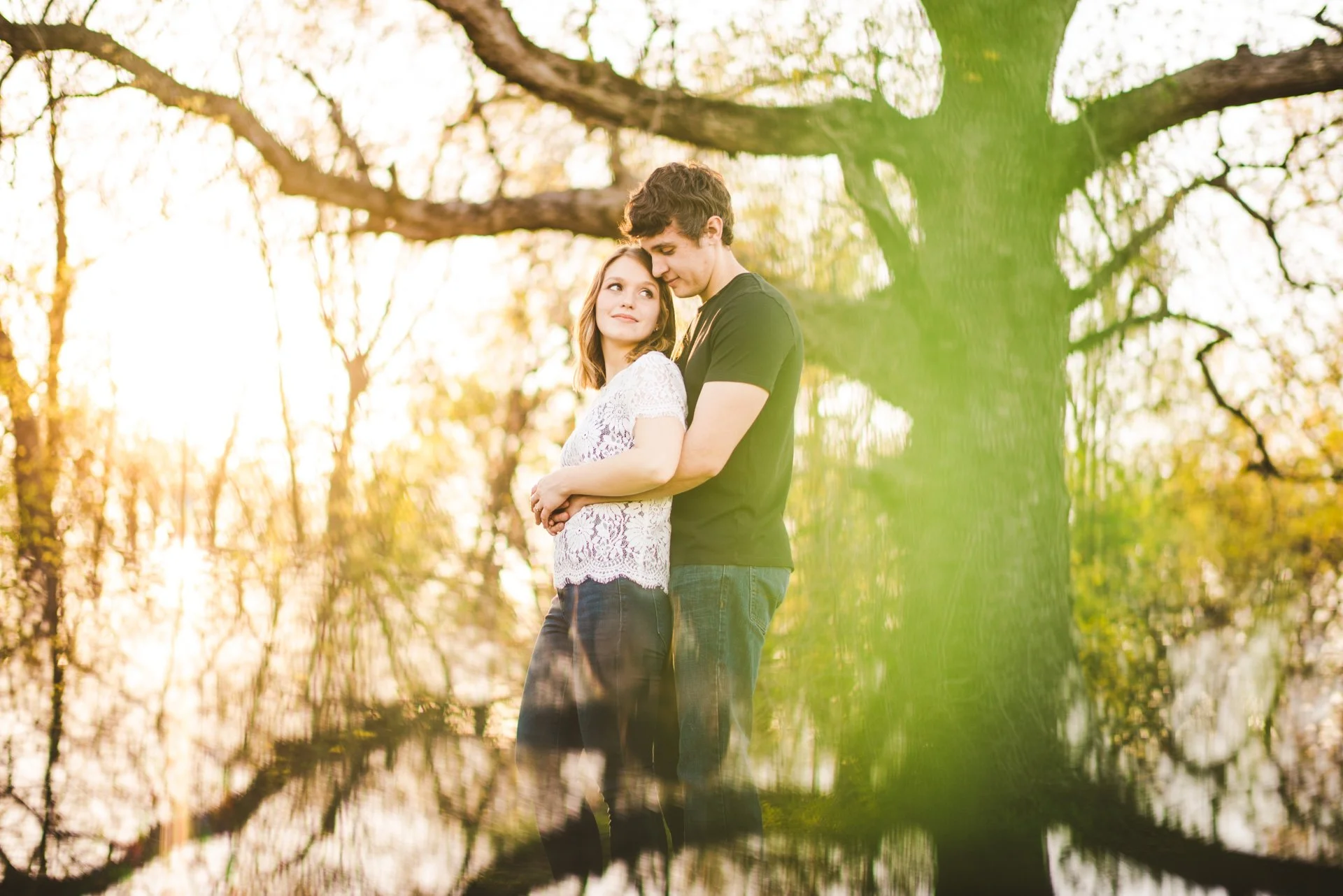Emma + Kurt - Hillsboro, Illinois Engagement Session