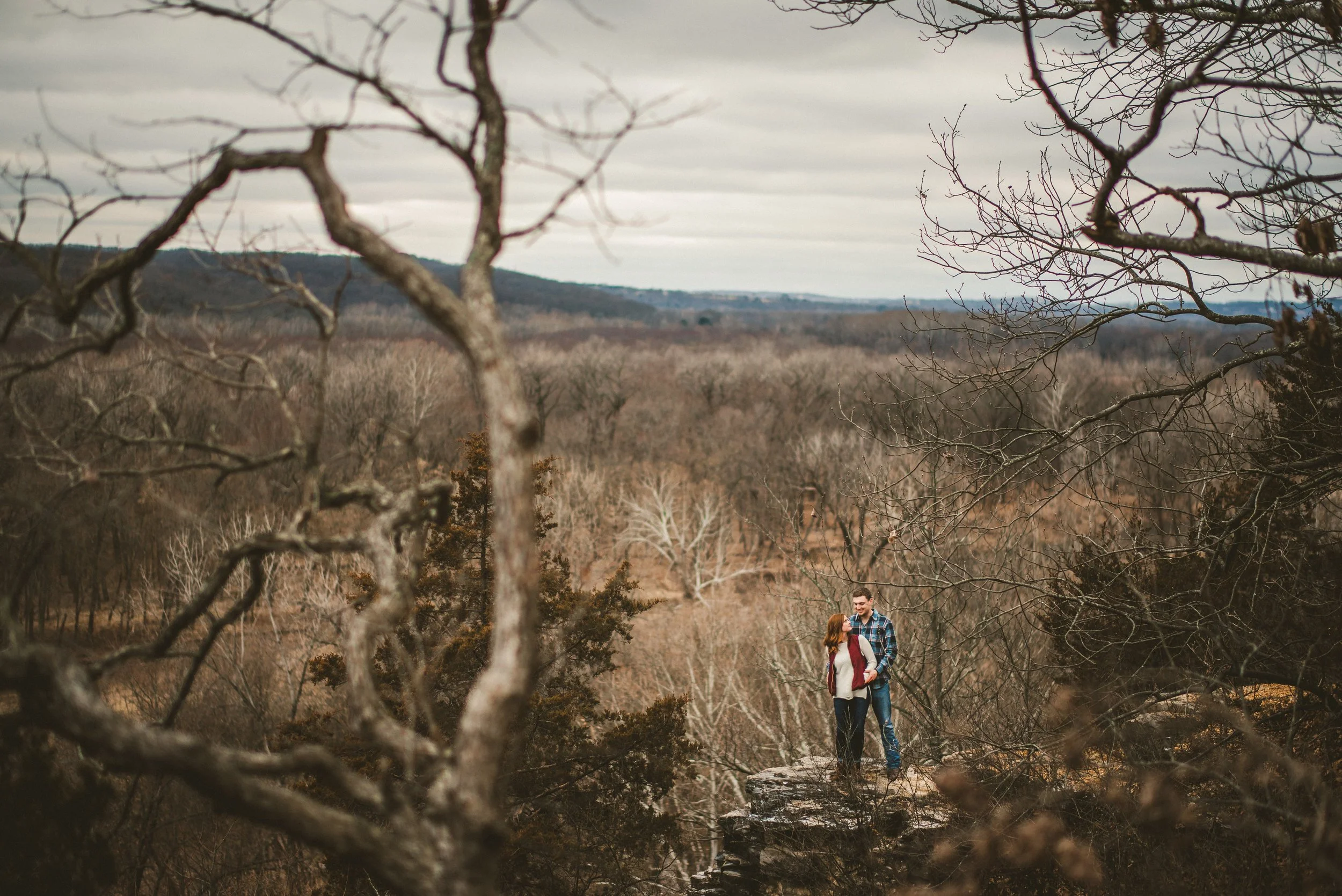 Katie + Kyle - Ballwin, Missouri Engagement Session