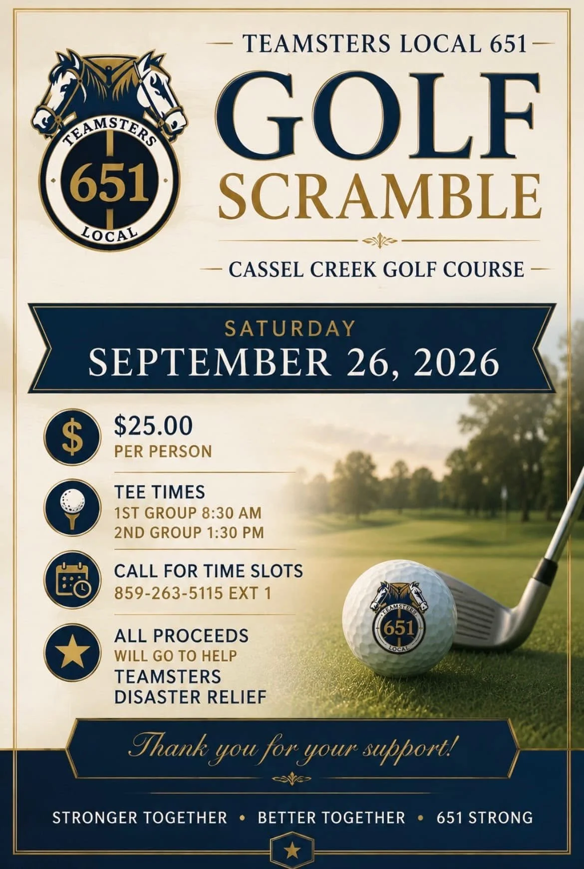 Golf Scramble 2026