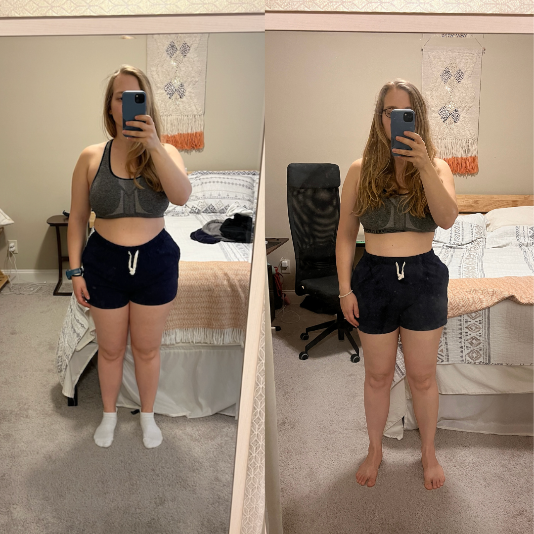 postpartum weight loss success