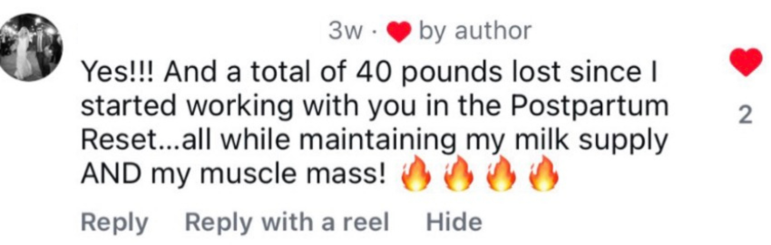 weight loss while breastfeeding
