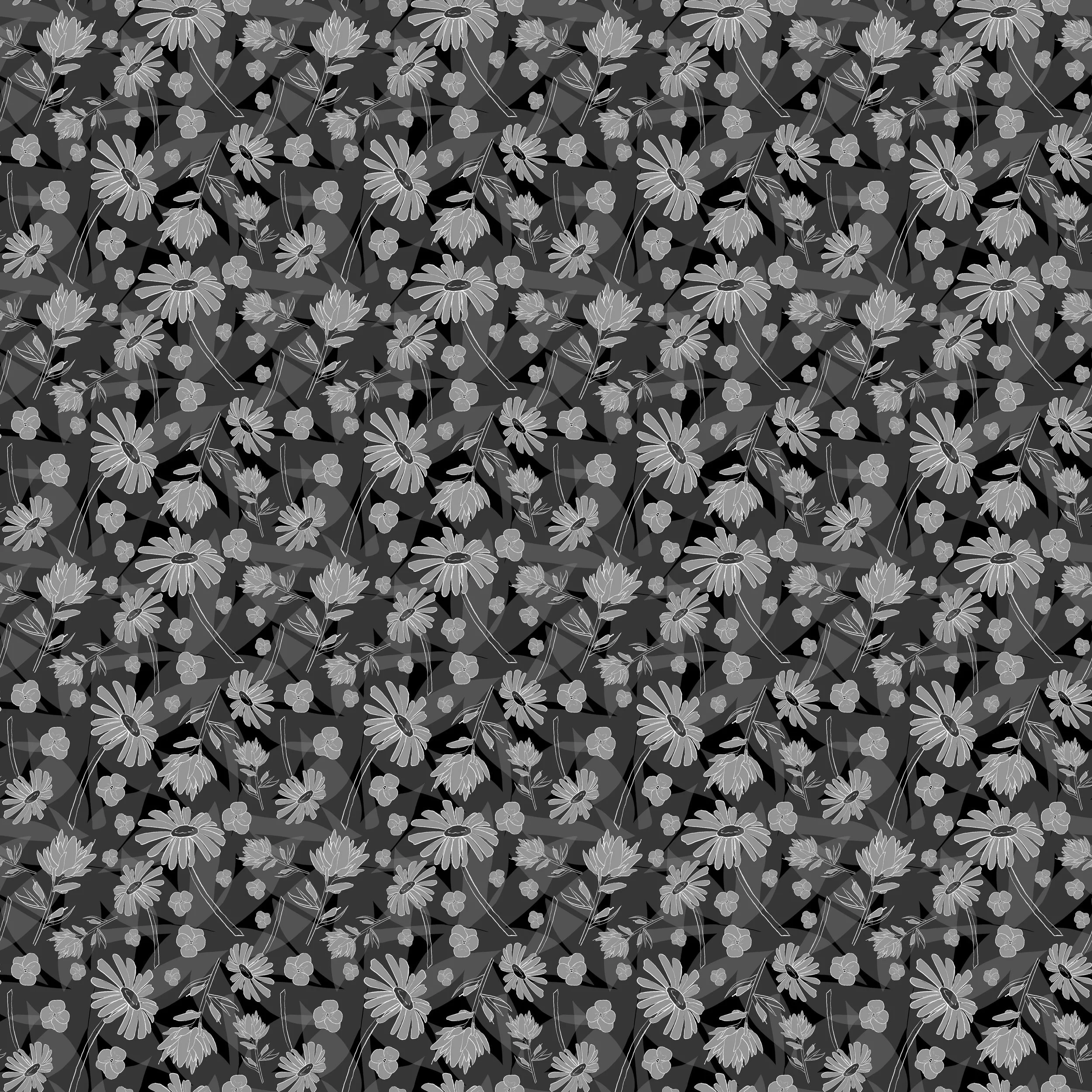 A smaller and inverted version of the main pattern.