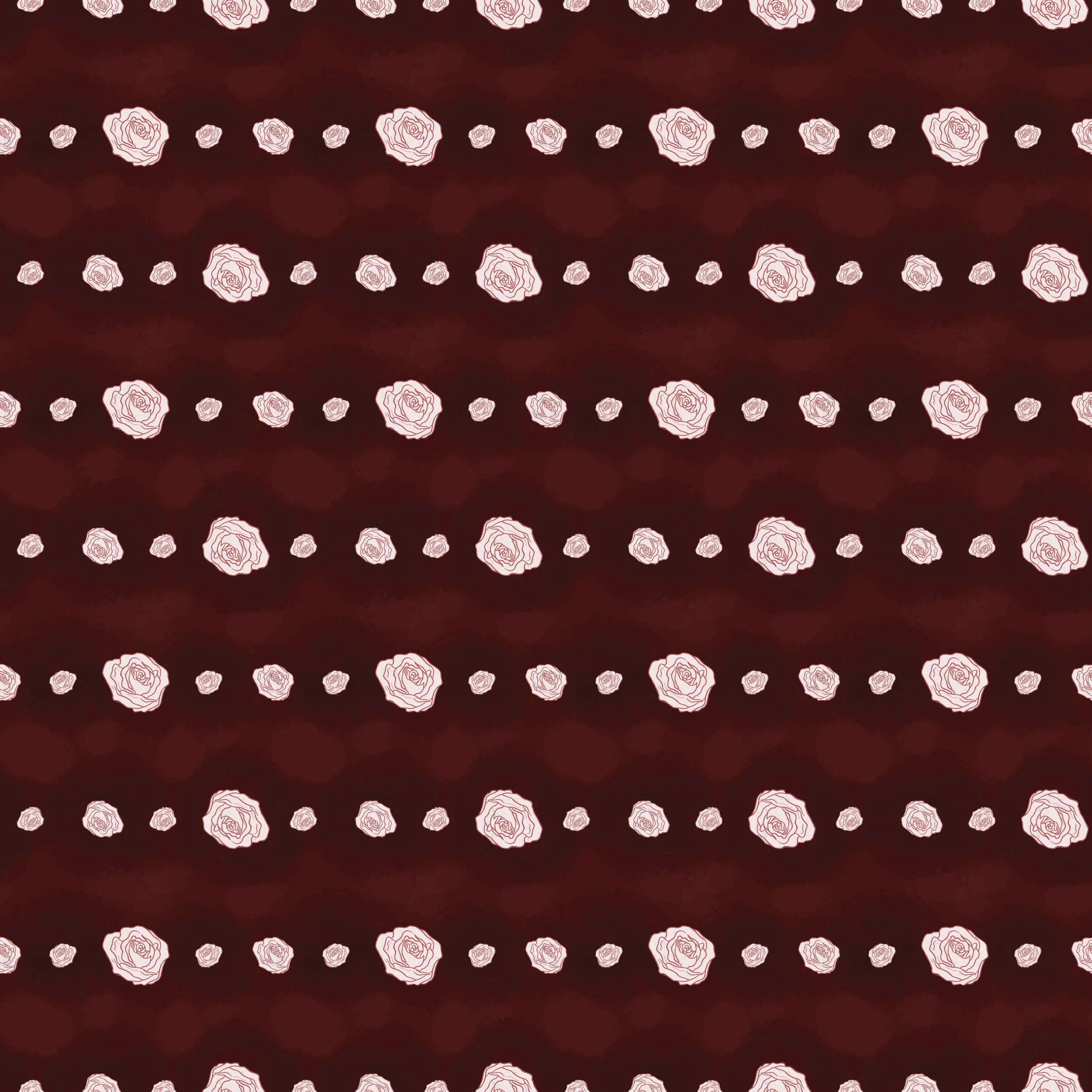 Using the rose motif in a different pattern format.
