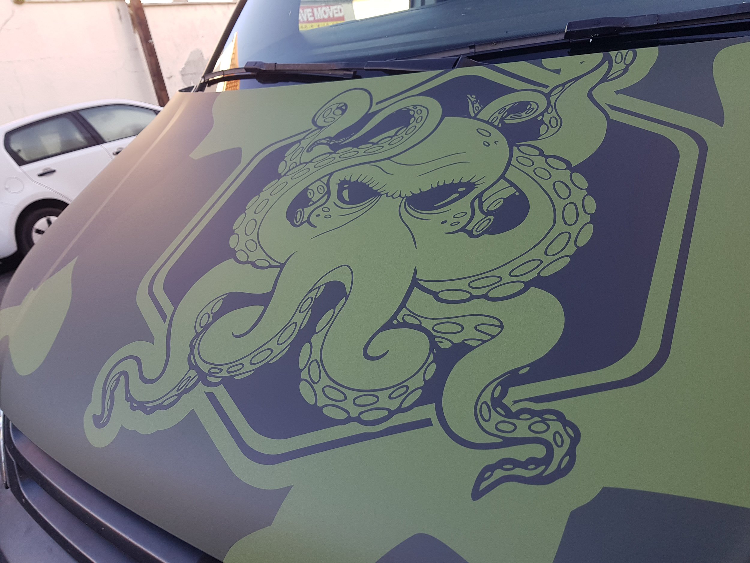 T5 Camo van wrap