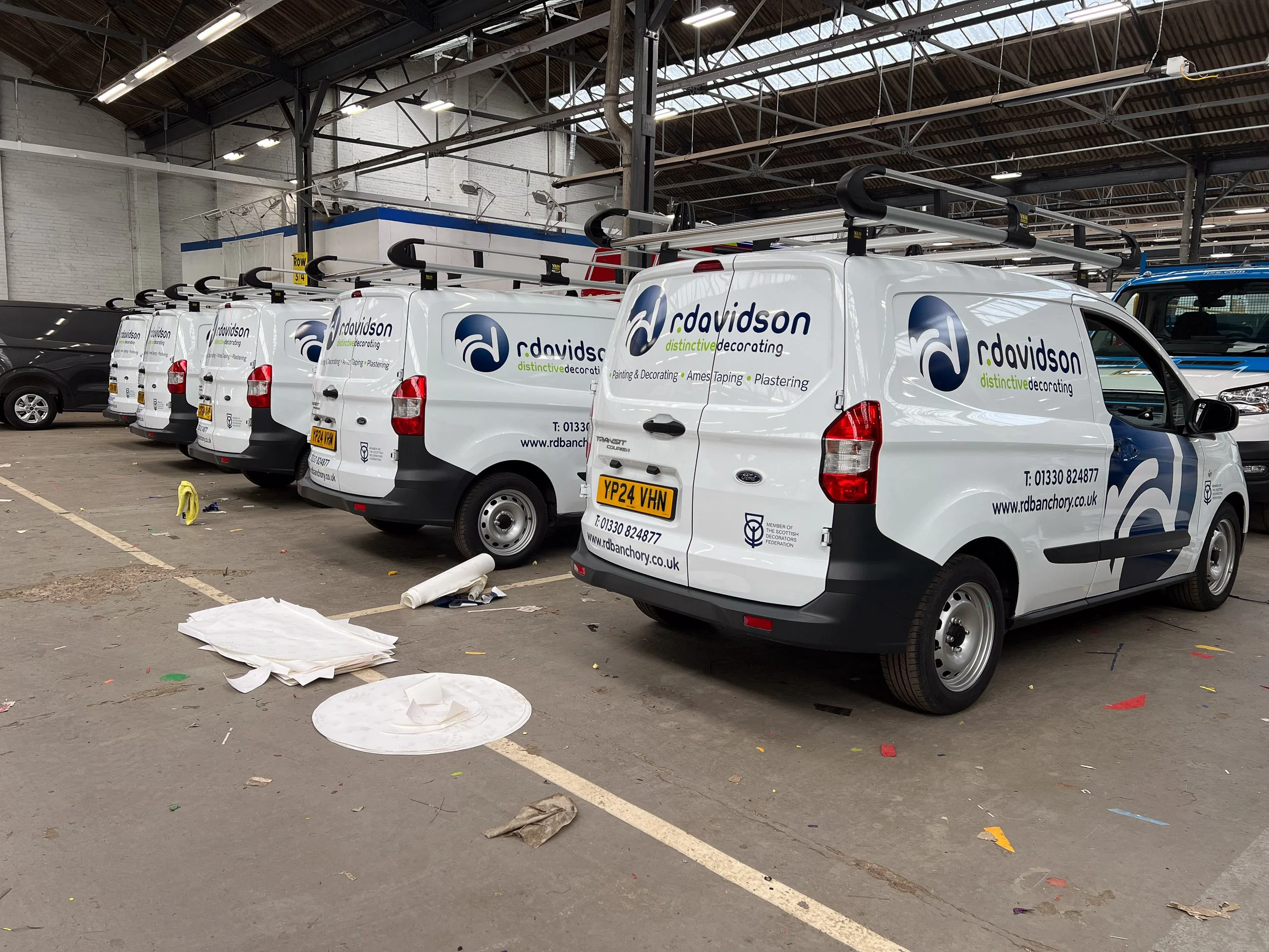 Fleet van graphics 
