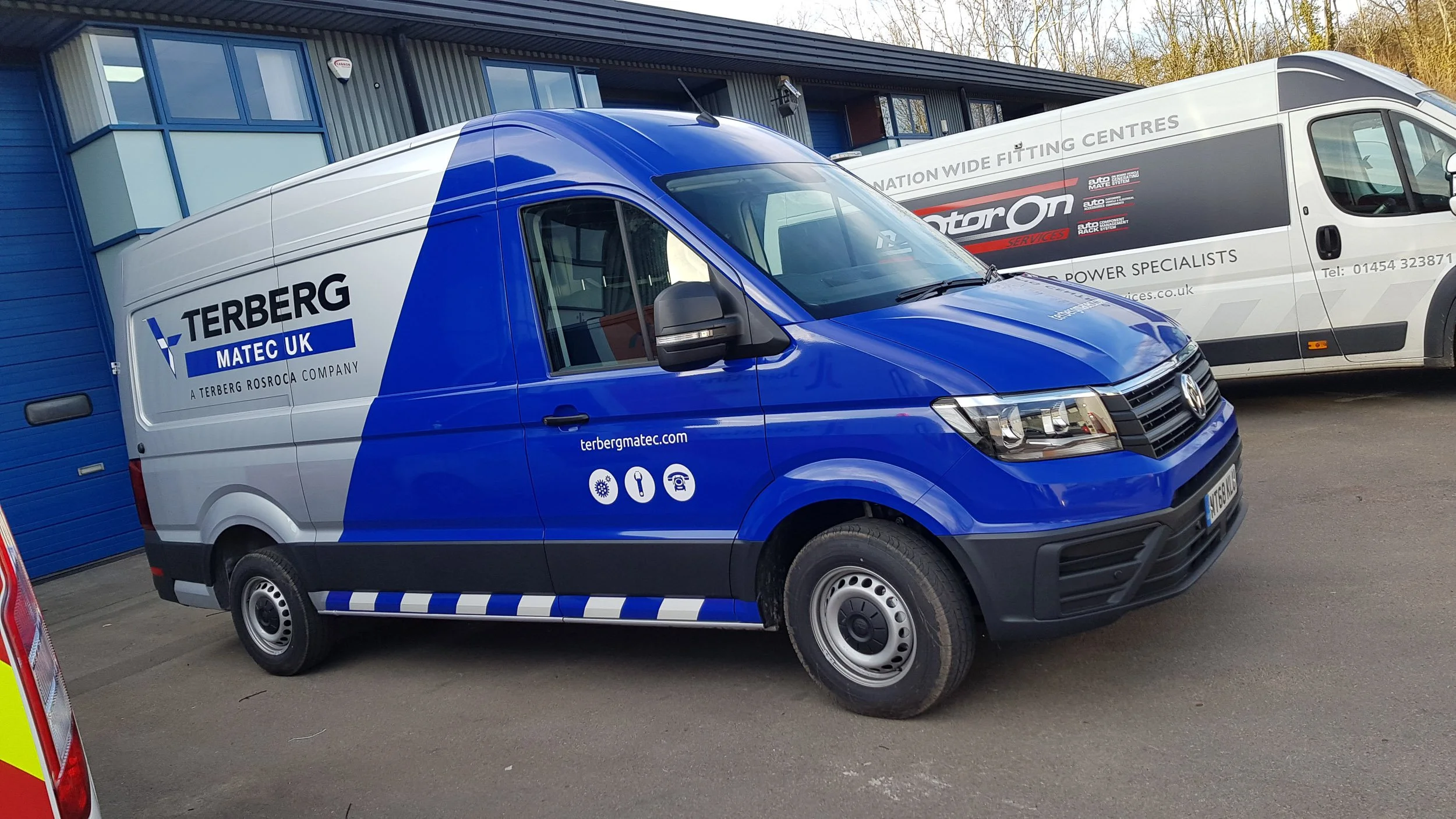 terberg vw crafter wrap 