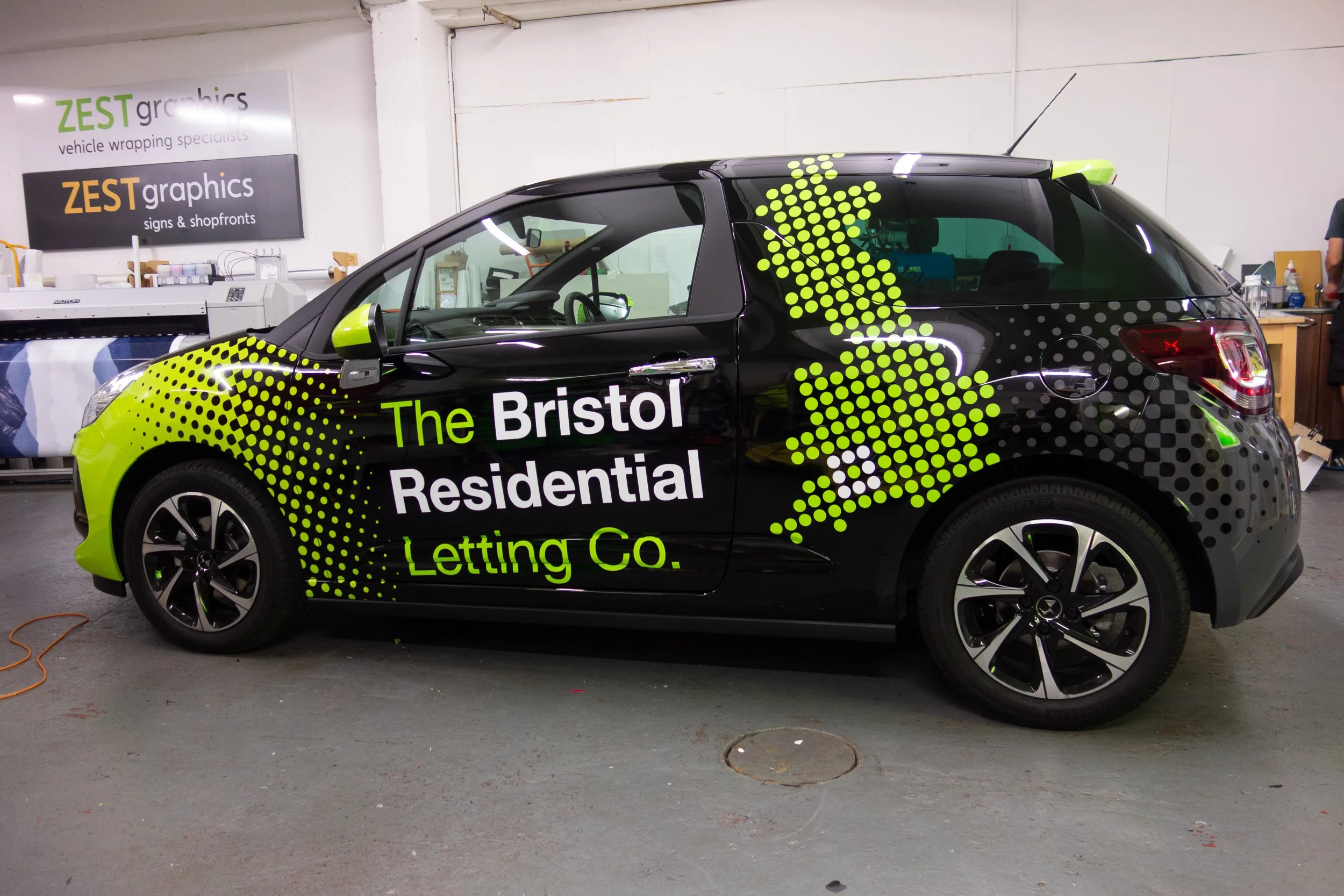 Bristol Car graphics 
