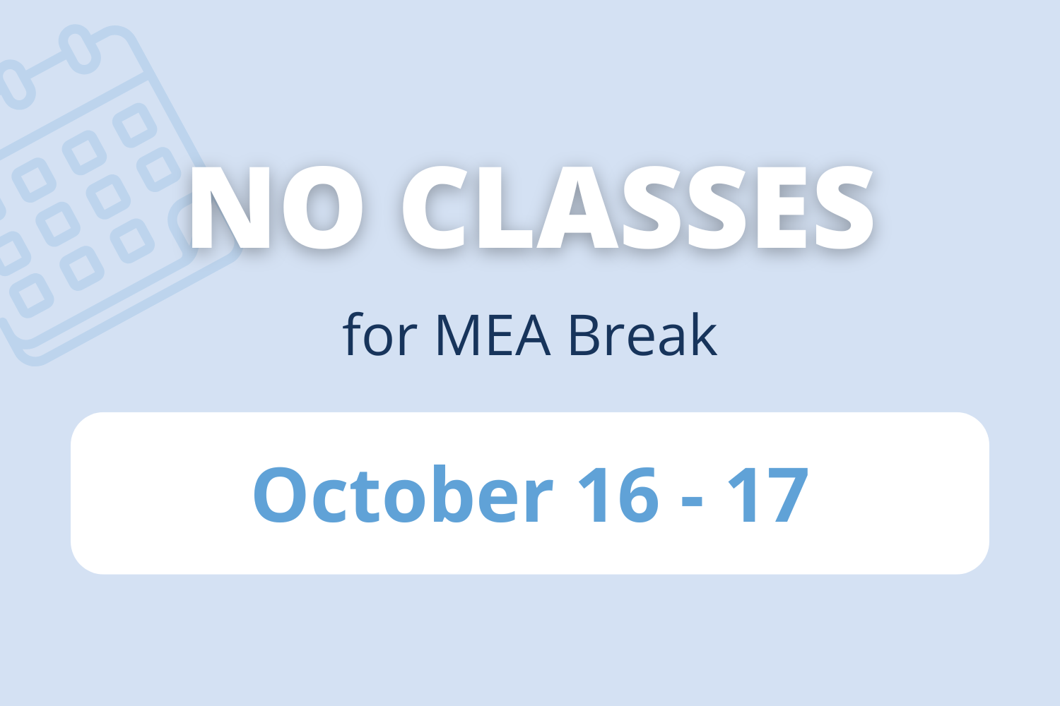 MEA BREAK