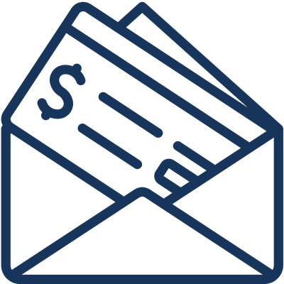 Check donation icon
