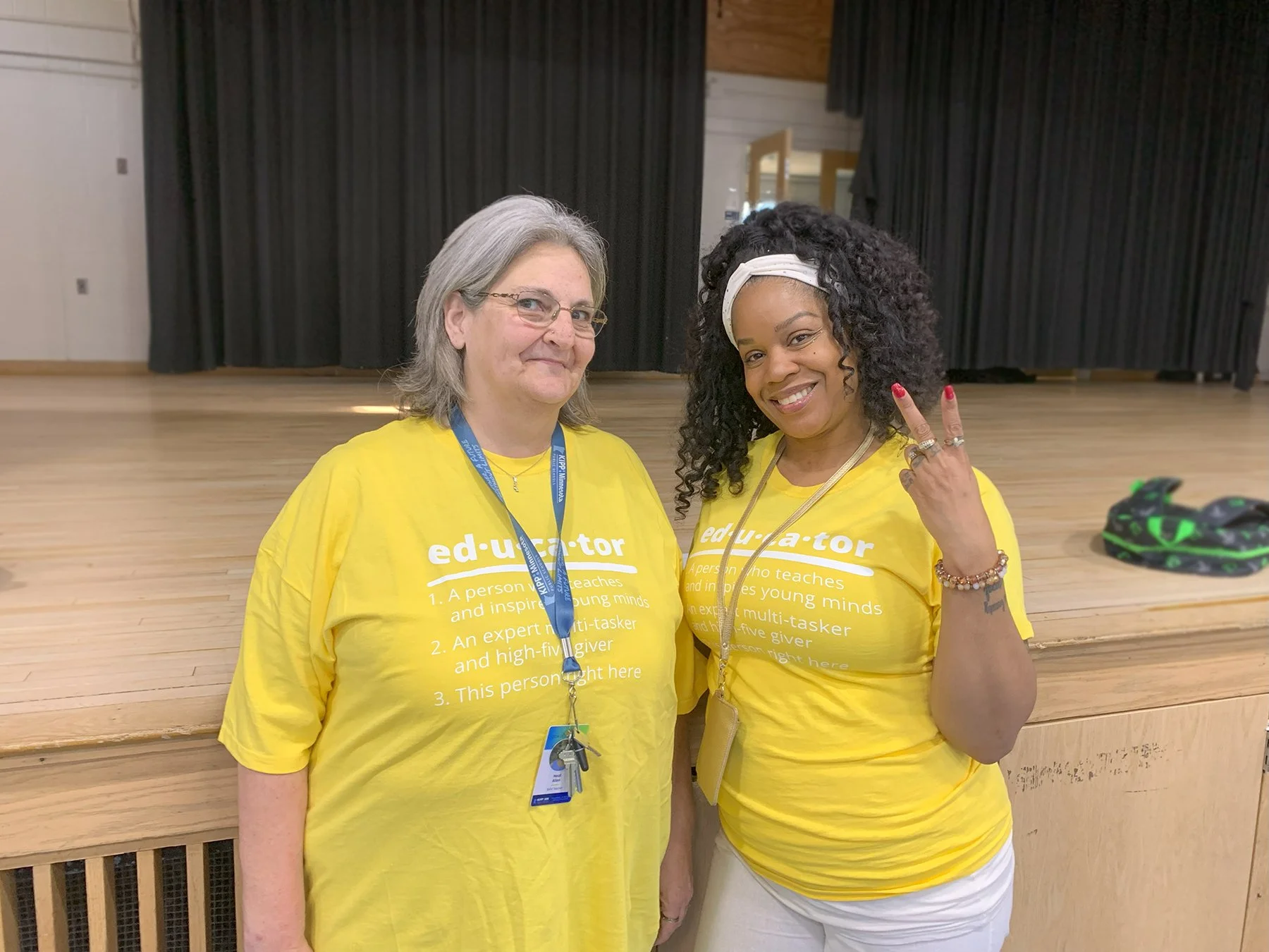 Our Special Education Teacher & Paraprofessional.