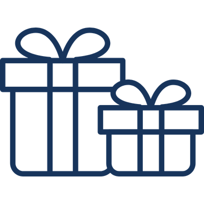 Matching gift icon
