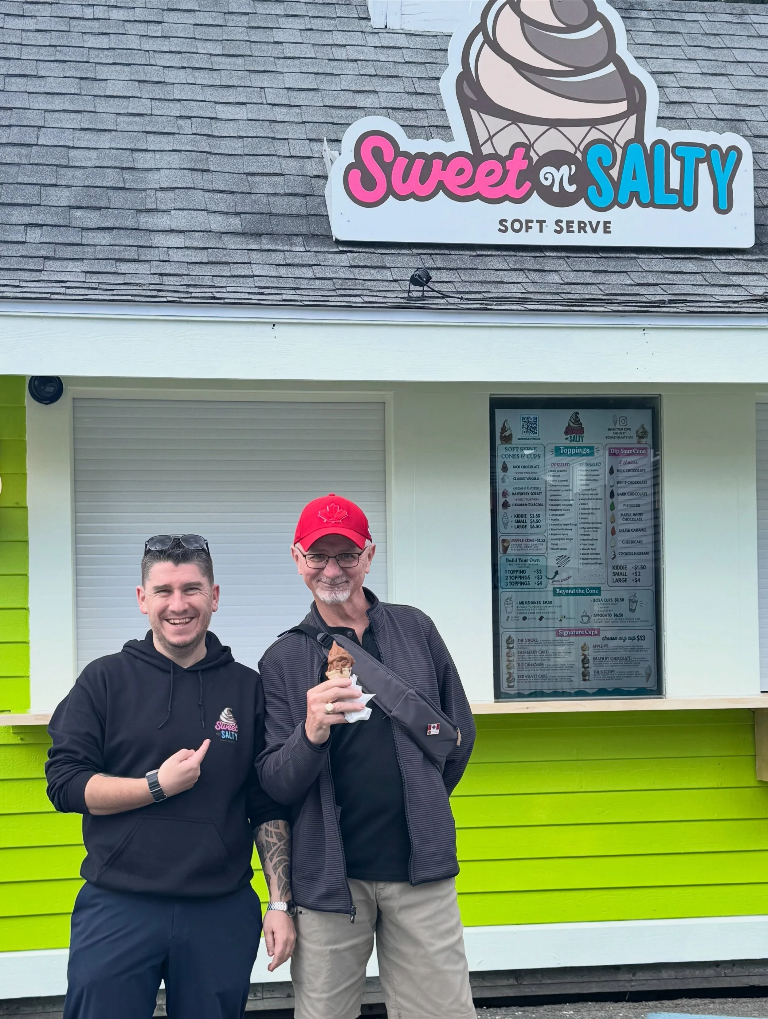 Some lucky passersby got to try our testers today! 🍦 

We&rsquo;re ready to see these kinds of smiles ALL SUMMER 😄