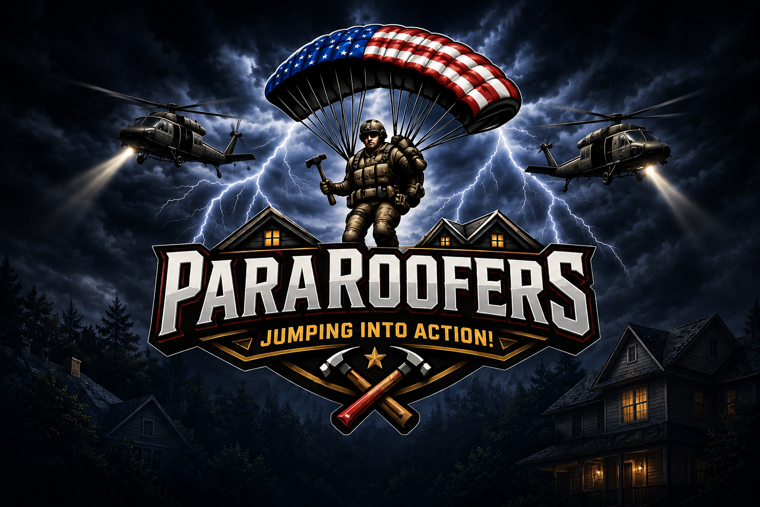 ParaRoofers veteran-owned roofing company providing roof replacement, roof repair, storm damage restoration, and insurance claim support in Iowa City, Cedar Rapids, Coralville, and North Liberty, Iowa.