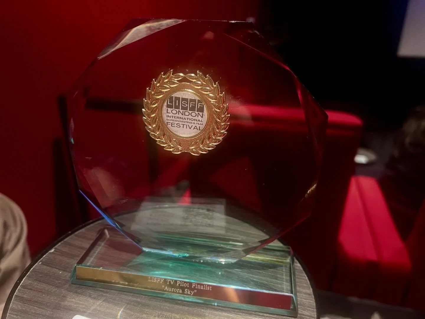 What a thrill it was to attend the London International Film &amp; Screenplay Awards with my parents and our Ukrainian family friends! Imagery inclusive of Mum crying with the trophy 🏆😭.
I don&rsquo;t usually share personal moments such as this on 