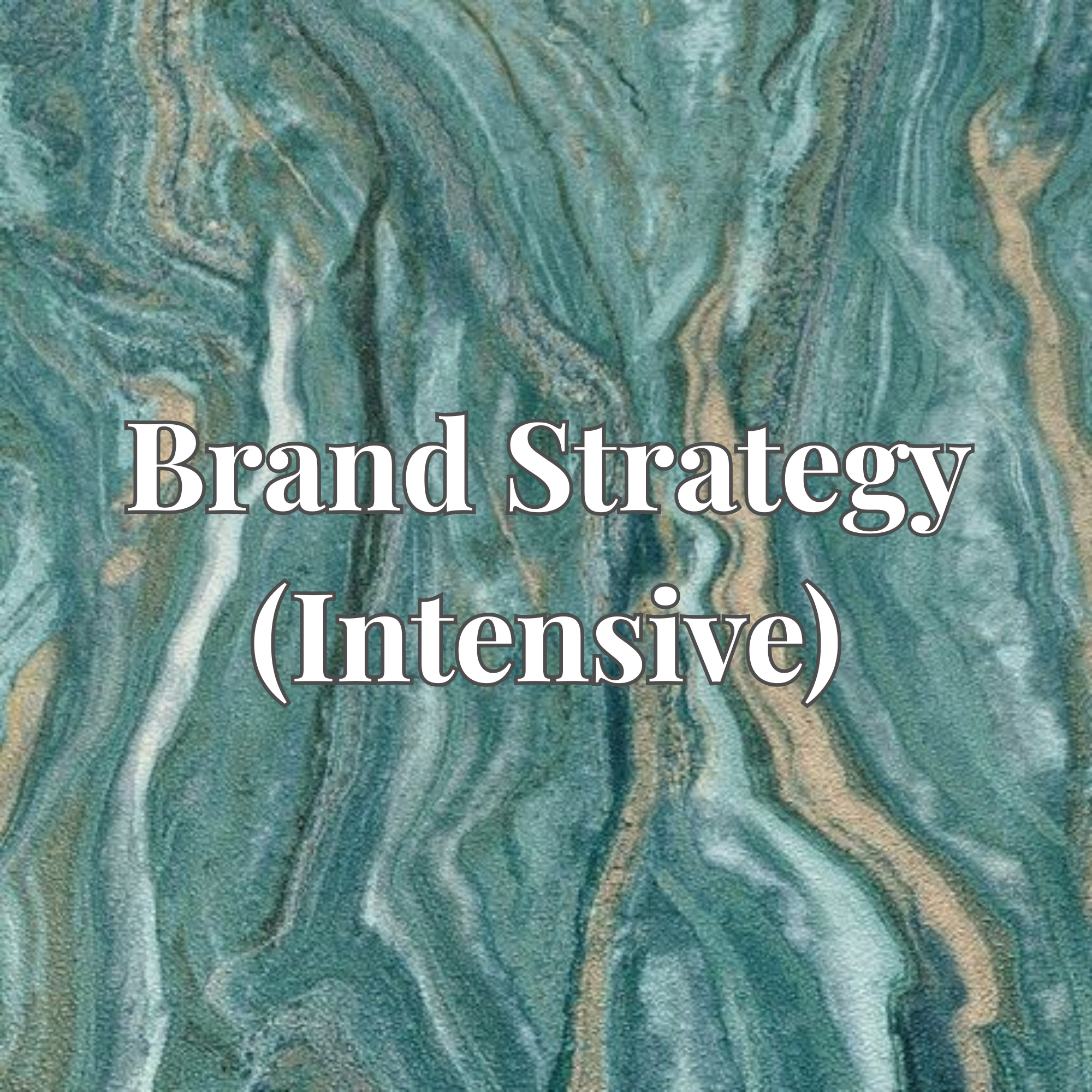 Brand Strategy (Intensive)