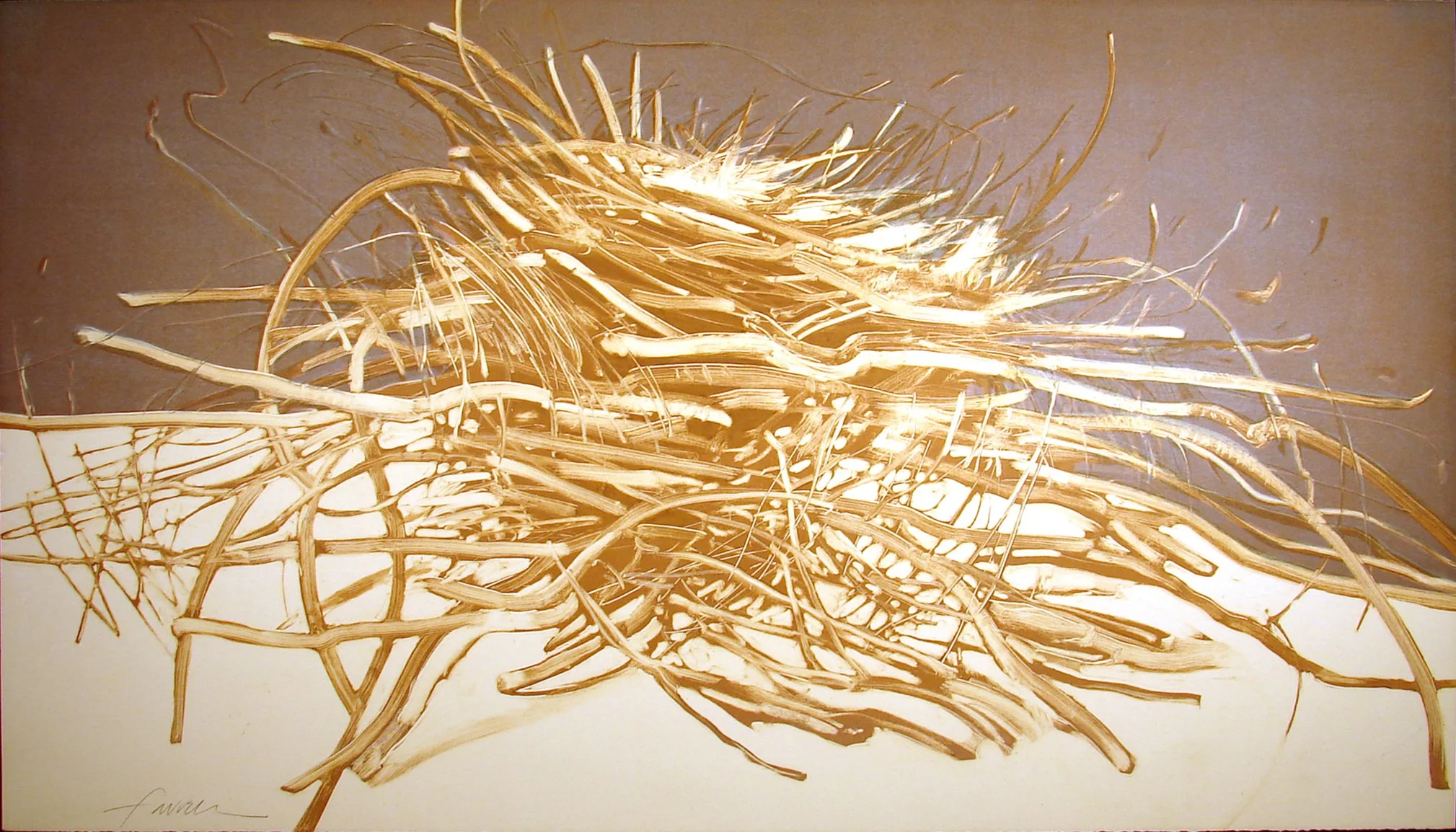 Articulate, 
Monotype, 19” x 33 ½”, 2008