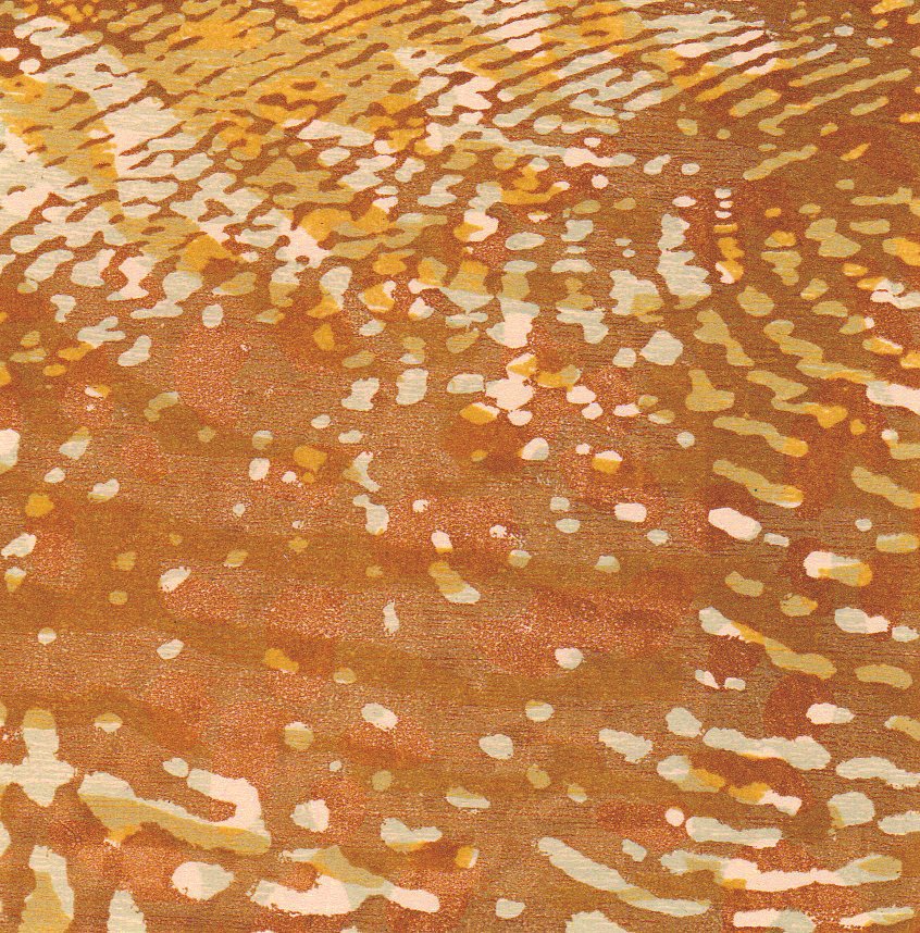 Traverse 10,
Copper and wood relief, 6” x 5 ½”, 2016
